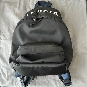 Balenciaga black wheel logo backpack NWOT (mini size)